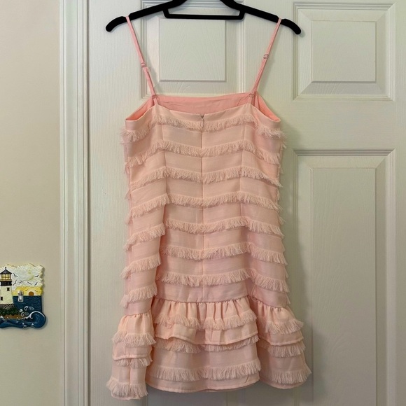 Princess Polly Molina Mini Dress with Frayed Stitching and Adjustable Straps - Picture 2 of 4